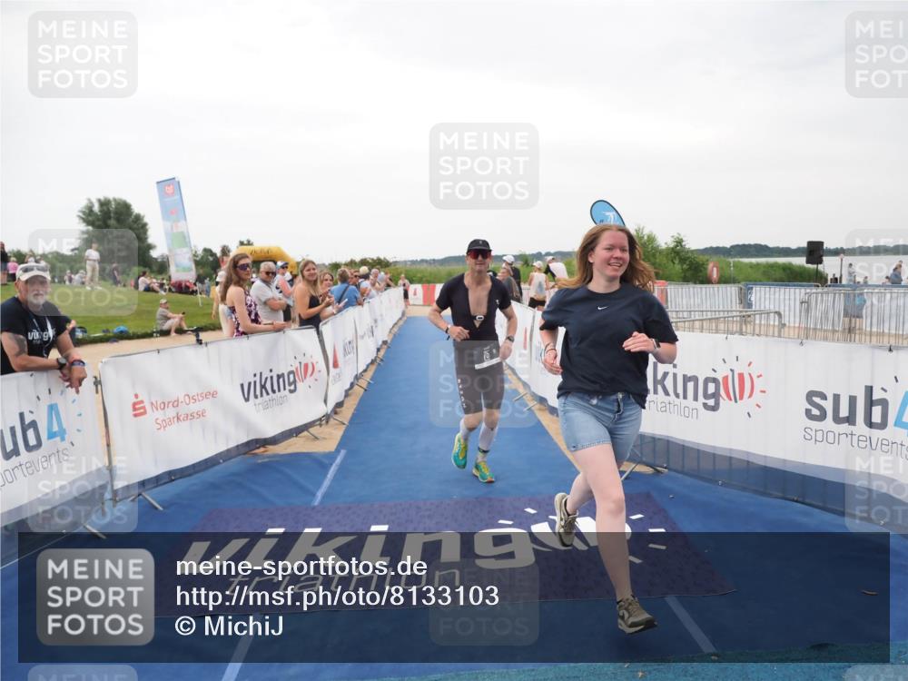 22.06.2025 - Viking Triathlon MichiJ http://msf.ph/oto/8133103 22.06.2025 15:53:41 Ziel 75, 637 meine-sportfotos.de