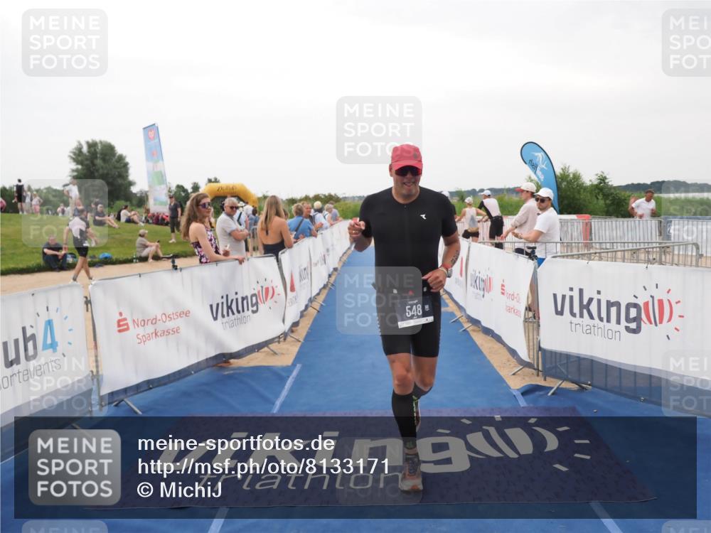 22.06.2025 - Viking Triathlon MichiJ http://msf.ph/oto/8133171 22.06.2025 15:53:53 Ziel 46, 548 meine-sportfotos.de