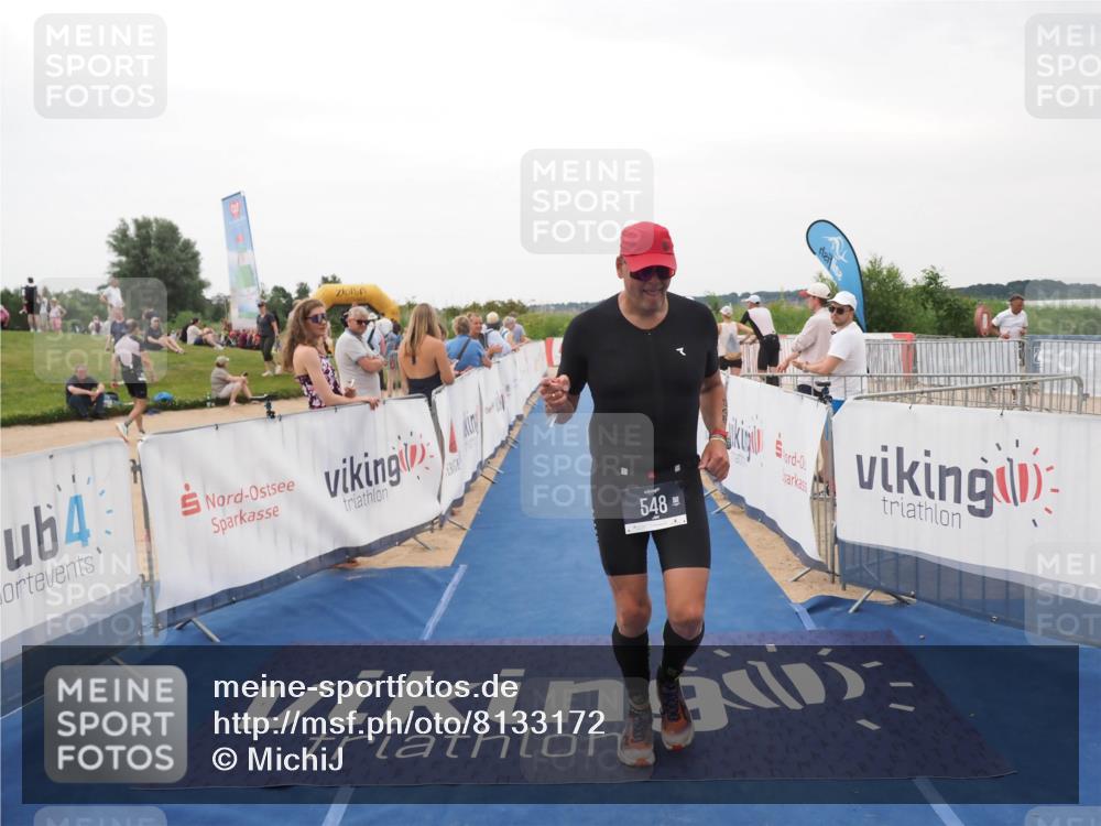 22.06.2025 - Viking Triathlon MichiJ http://msf.ph/oto/8133172 22.06.2025 15:53:53 Ziel 46, 548 meine-sportfotos.de