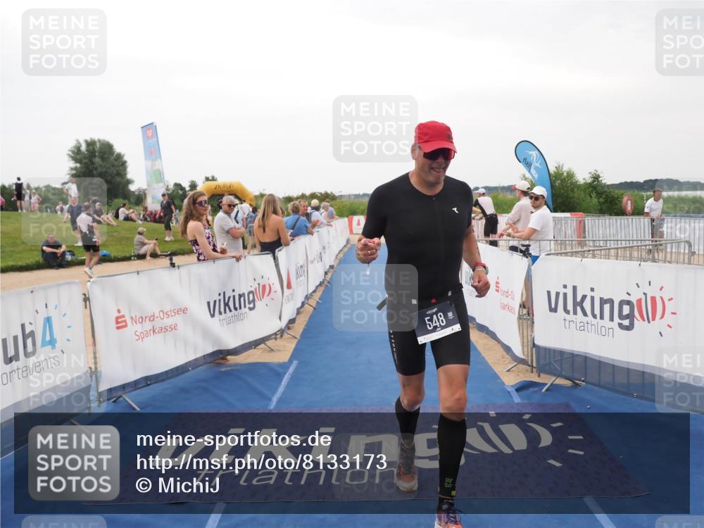 22.06.2025 - Viking Triathlon MichiJ http://msf.ph/oto/8133173 22.06.2025 15:53:53 Ziel 46, 548 meine-sportfotos.de