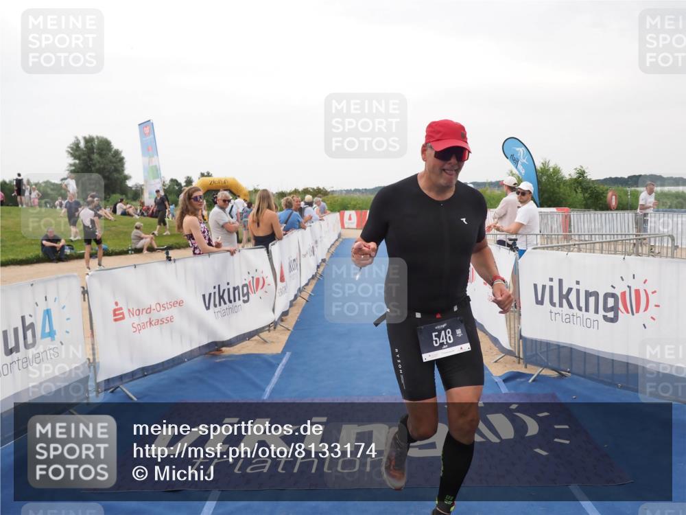 22.06.2025 - Viking Triathlon MichiJ http://msf.ph/oto/8133174 22.06.2025 15:53:53 Ziel 46, 548 meine-sportfotos.de