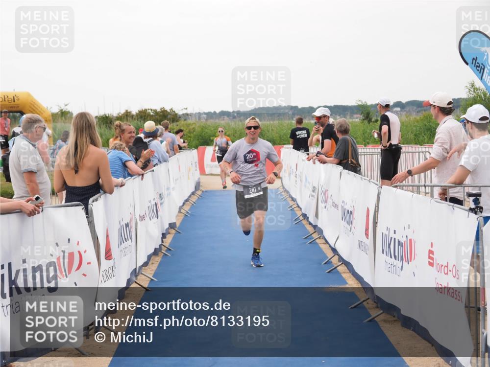 22.06.2025 - Viking Triathlon MichiJ http://msf.ph/oto/8133195 22.06.2025 15:54:17 Ziel 43, 241 meine-sportfotos.de