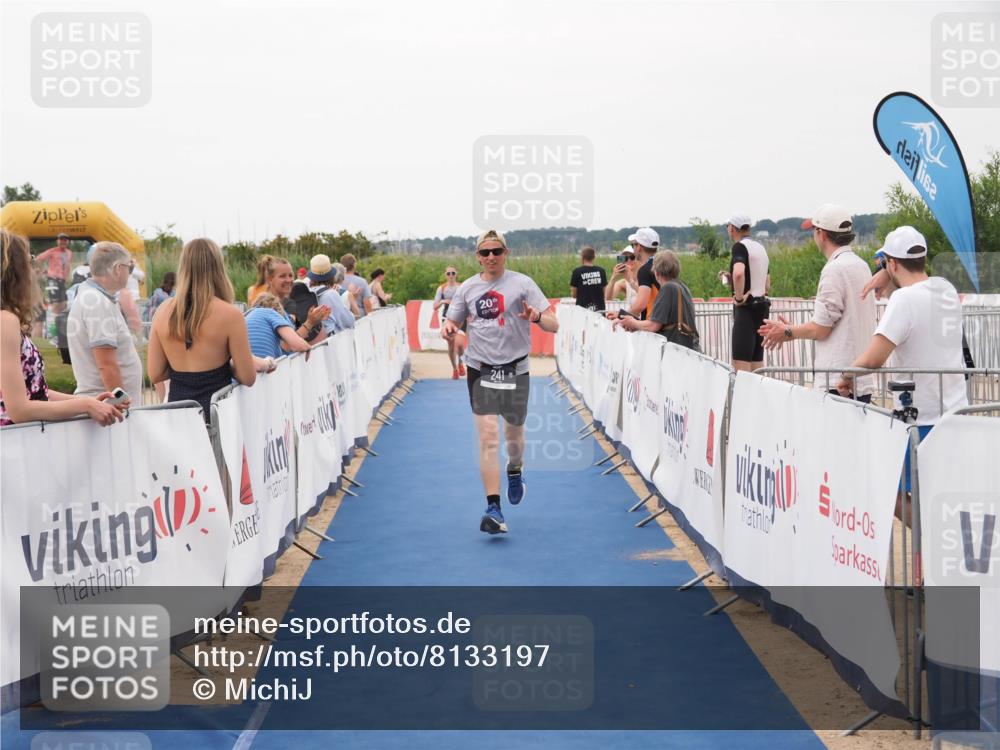 22.06.2025 - Viking Triathlon MichiJ http://msf.ph/oto/8133197 22.06.2025 15:54:17 Ziel 43, 241 meine-sportfotos.de