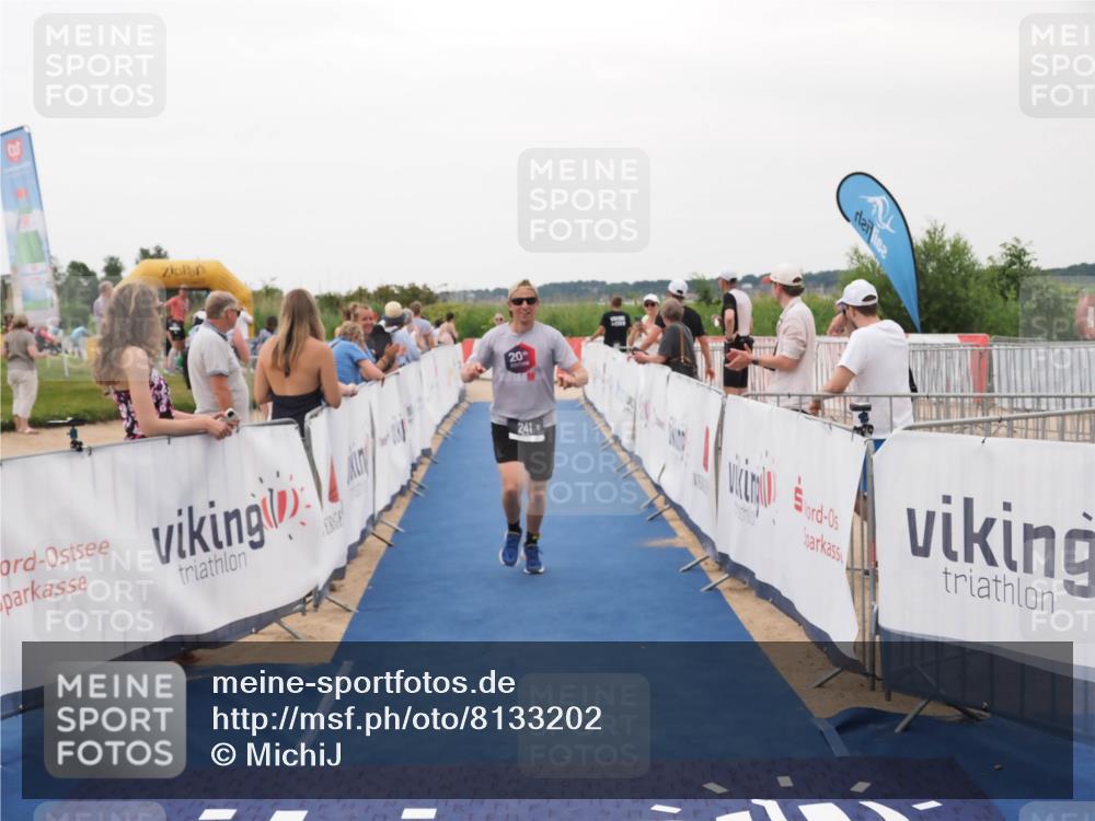 22.06.2025 - Viking Triathlon MichiJ http://msf.ph/oto/8133202 22.06.2025 15:54:18 Ziel 43, 241 meine-sportfotos.de