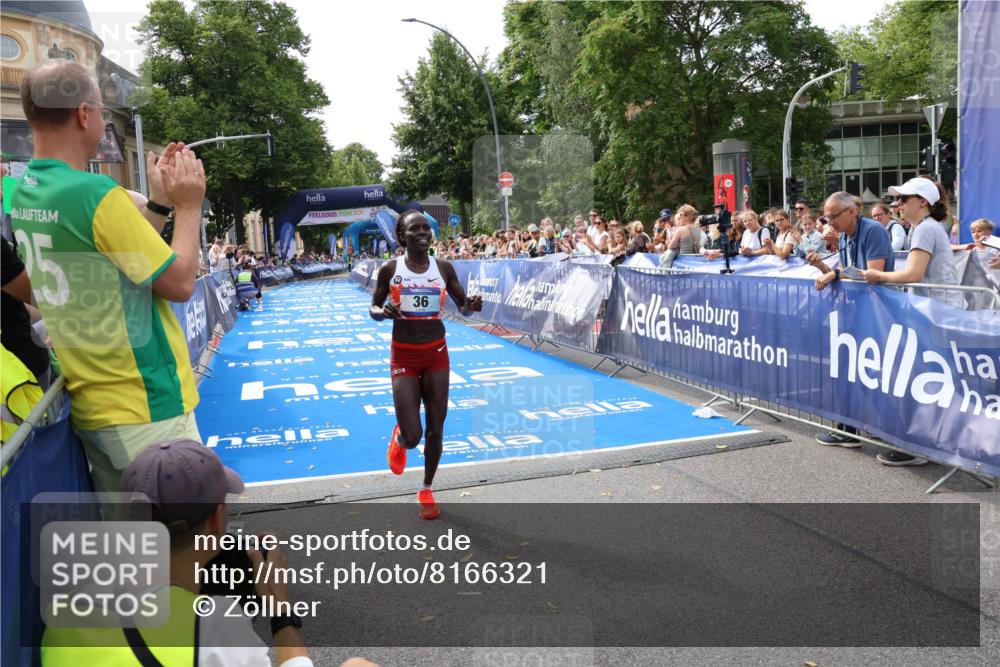 29.06.2025 - hella hamburg halbmarathon Zöllner http://msf.ph/oto/8166321 29.06.2025 10:12:02 Ziel 36 meine-sportfotos.de