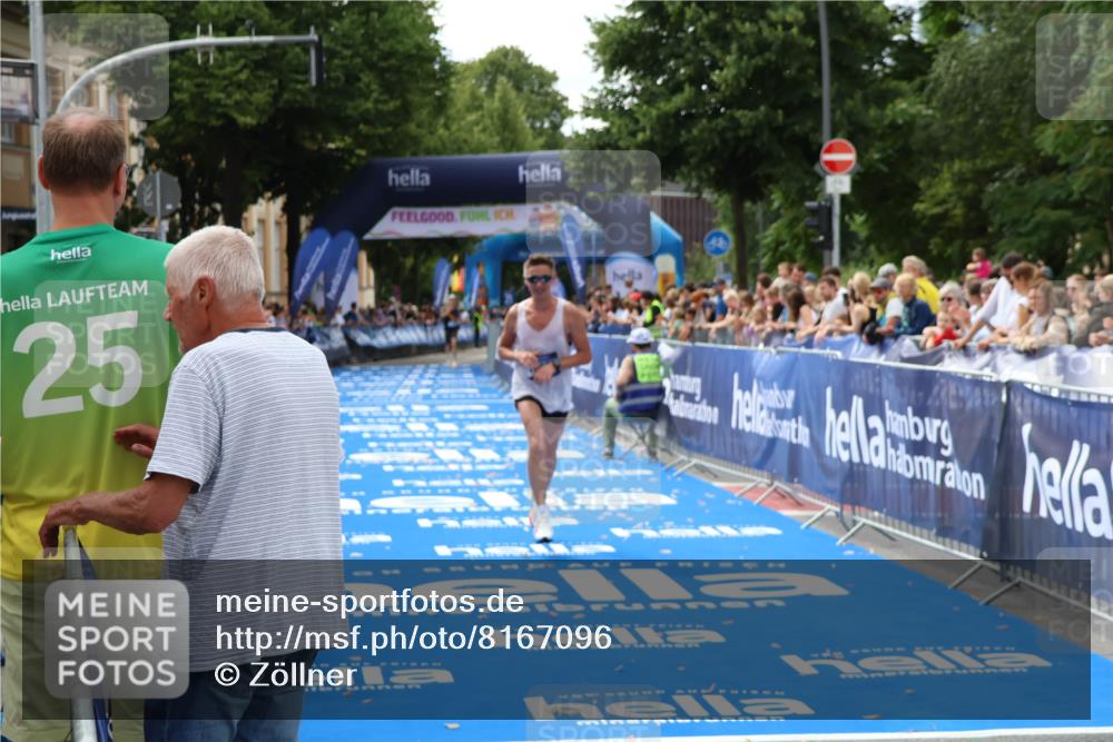 29.06.2025 - hella hamburg halbmarathon Zöllner http://msf.ph/oto/8167096 29.06.2025 10:17:04 Ziel 16529 meine-sportfotos.de