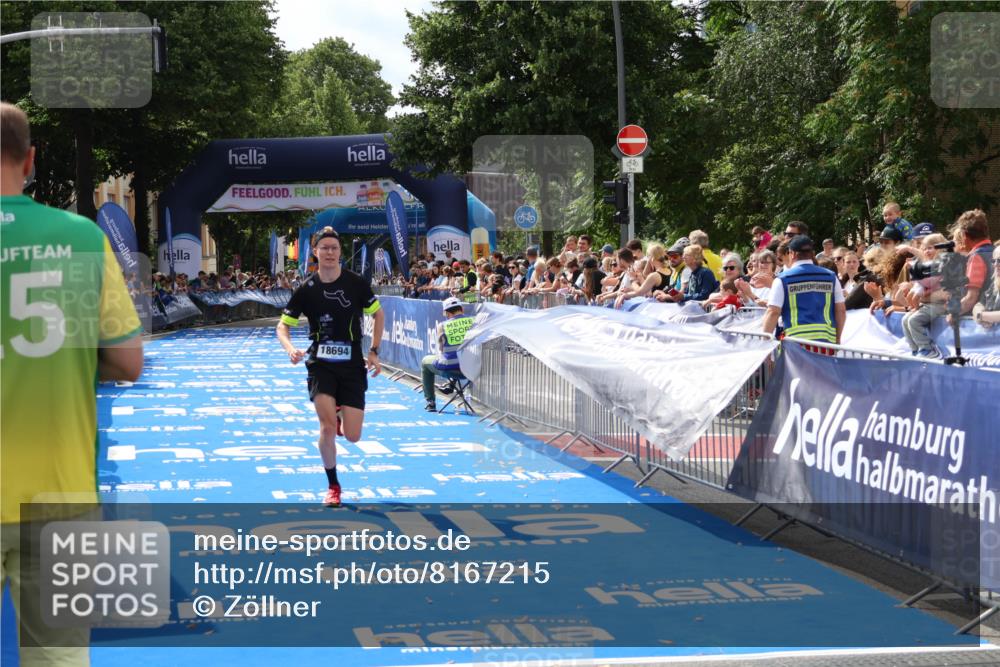 29.06.2025 - hella hamburg halbmarathon Zöllner http://msf.ph/oto/8167215 29.06.2025 10:17:27 Ziel 18694 meine-sportfotos.de