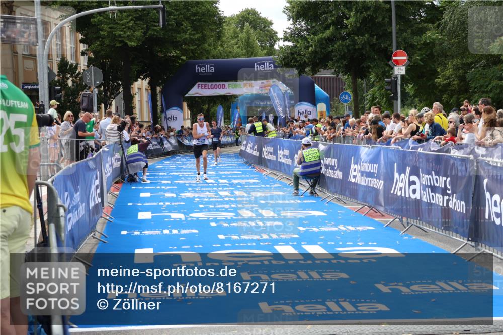 29.06.2025 - hella hamburg halbmarathon Zöllner http://msf.ph/oto/8167271 29.06.2025 10:17:55 Ziel 14932, 15166 meine-sportfotos.de