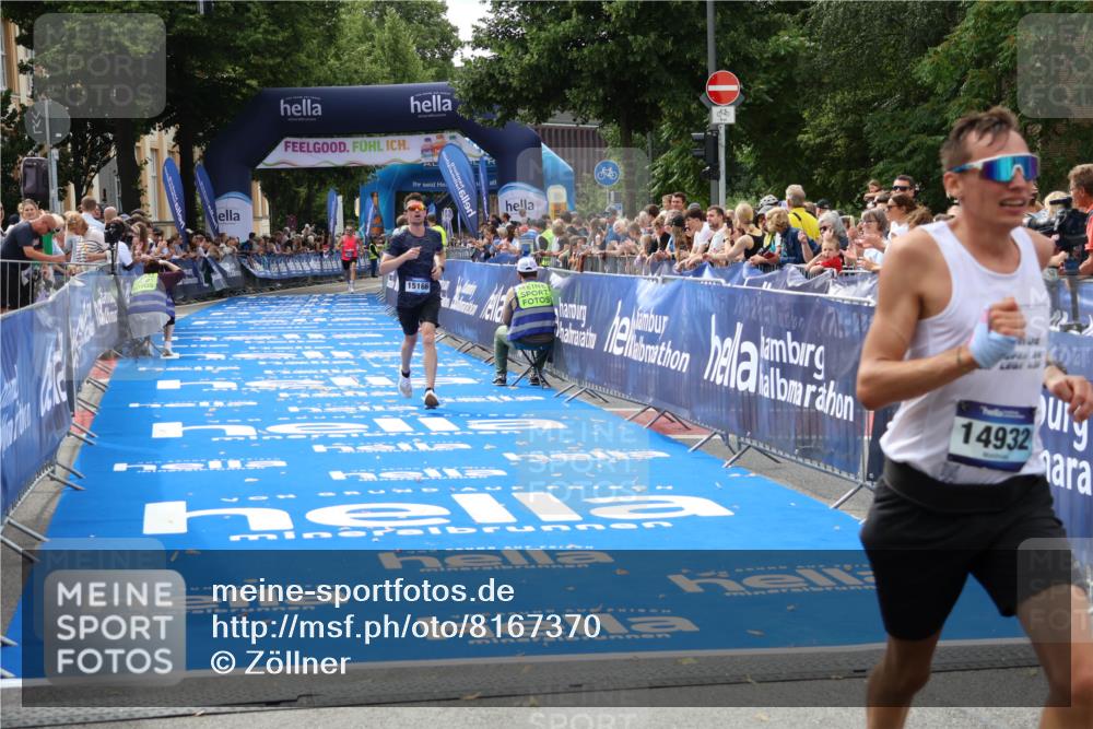 29.06.2025 - hella hamburg halbmarathon Zöllner http://msf.ph/oto/8167370 29.06.2025 10:17:59 Ziel 14932, 15166 meine-sportfotos.de