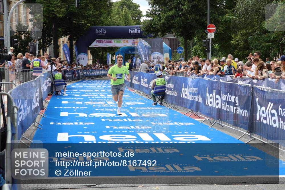 29.06.2025 - hella hamburg halbmarathon Zöllner http://msf.ph/oto/8167492 29.06.2025 10:18:14 Ziel 17786 meine-sportfotos.de