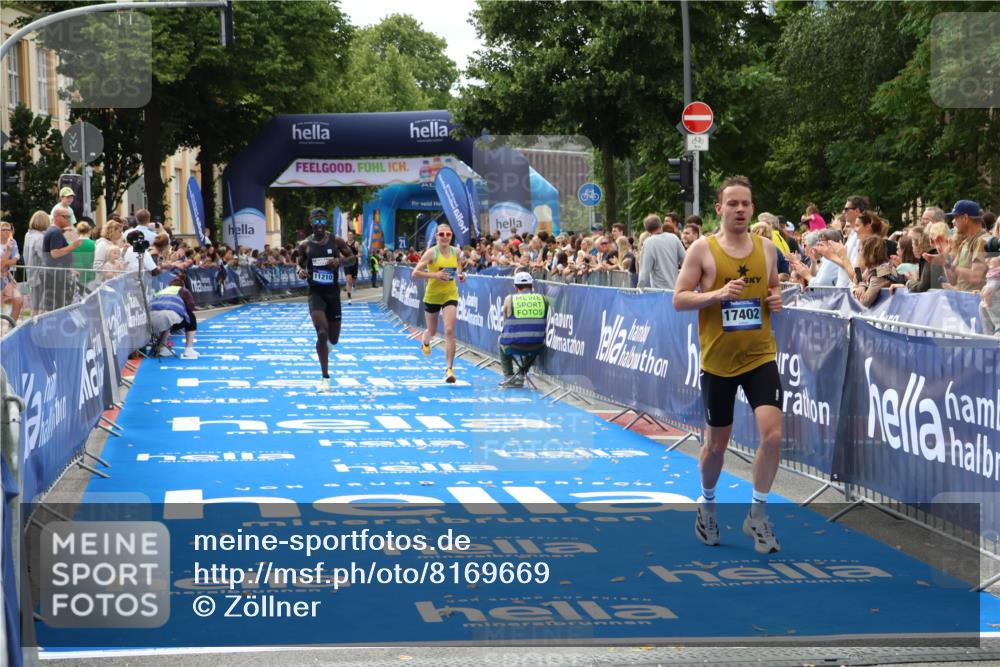 29.06.2025 - hella hamburg halbmarathon Zöllner http://msf.ph/oto/8169669 29.06.2025 10:20:56 Ziel 11210, 14766, 17402, 19075 meine-sportfotos.de