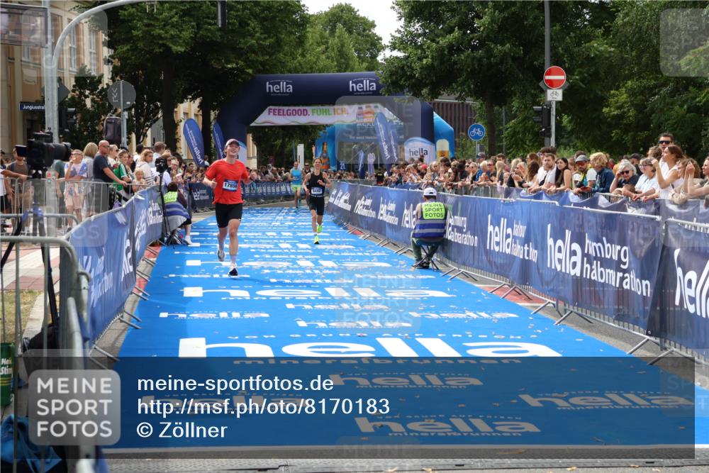 29.06.2025 - hella hamburg halbmarathon Zöllner http://msf.ph/oto/8170183 29.06.2025 10:21:36 Ziel 9442, 17856 meine-sportfotos.de