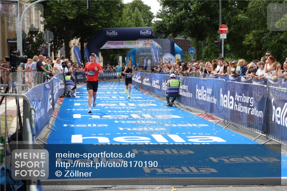 29.06.2025 - hella hamburg halbmarathon Zöllner http://msf.ph/oto/8170190 29.06.2025 10:21:37 Ziel 9442, 11965, 17856 meine-sportfotos.de