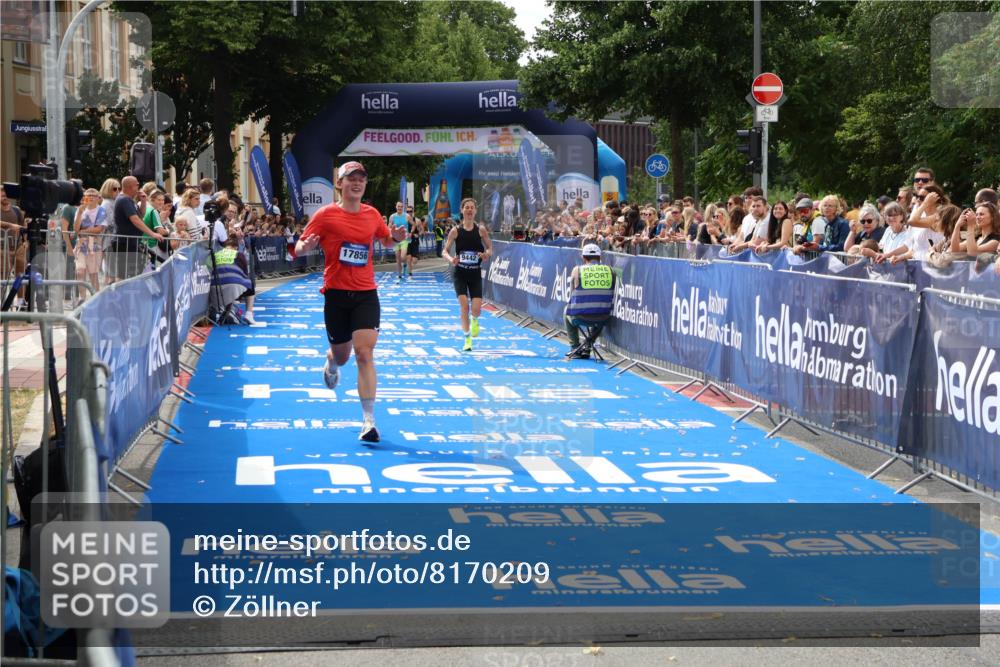 29.06.2025 - hella hamburg halbmarathon Zöllner http://msf.ph/oto/8170209 29.06.2025 10:21:38 Ziel 6559, 9442, 11965, 17856 meine-sportfotos.de