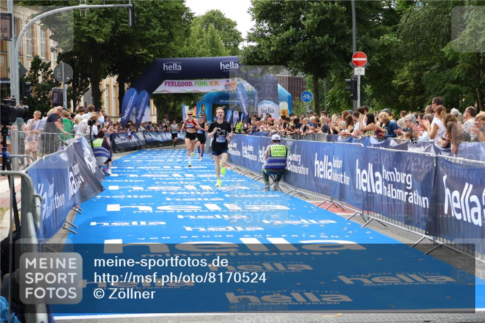29.06.2025 - hella hamburg halbmarathon Zöllner http://msf.ph/oto/8170524 29.06.2025 10:22:04 Ziel 13751, 16068, 17886 meine-sportfotos.de
