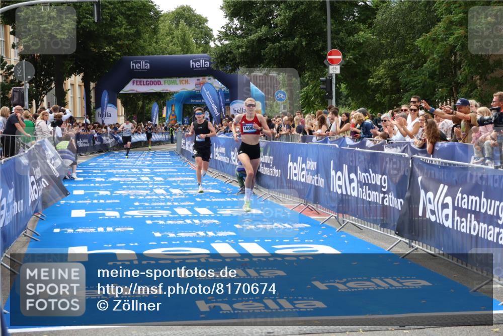 29.06.2025 - hella hamburg halbmarathon Zöllner http://msf.ph/oto/8170674 29.06.2025 10:22:07 Ziel 13751, 16068, 17886, 18693 meine-sportfotos.de