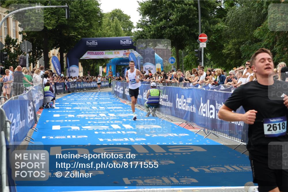 29.06.2025 - hella hamburg halbmarathon Zöllner http://msf.ph/oto/8171555 29.06.2025 10:22:47 Ziel 2618, 18897 meine-sportfotos.de