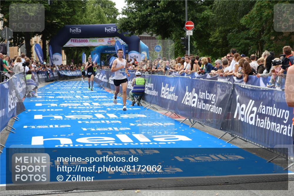 29.06.2025 - hella hamburg halbmarathon Zöllner http://msf.ph/oto/8172062 29.06.2025 10:23:06 Ziel 4128, 7862, 18328 meine-sportfotos.de