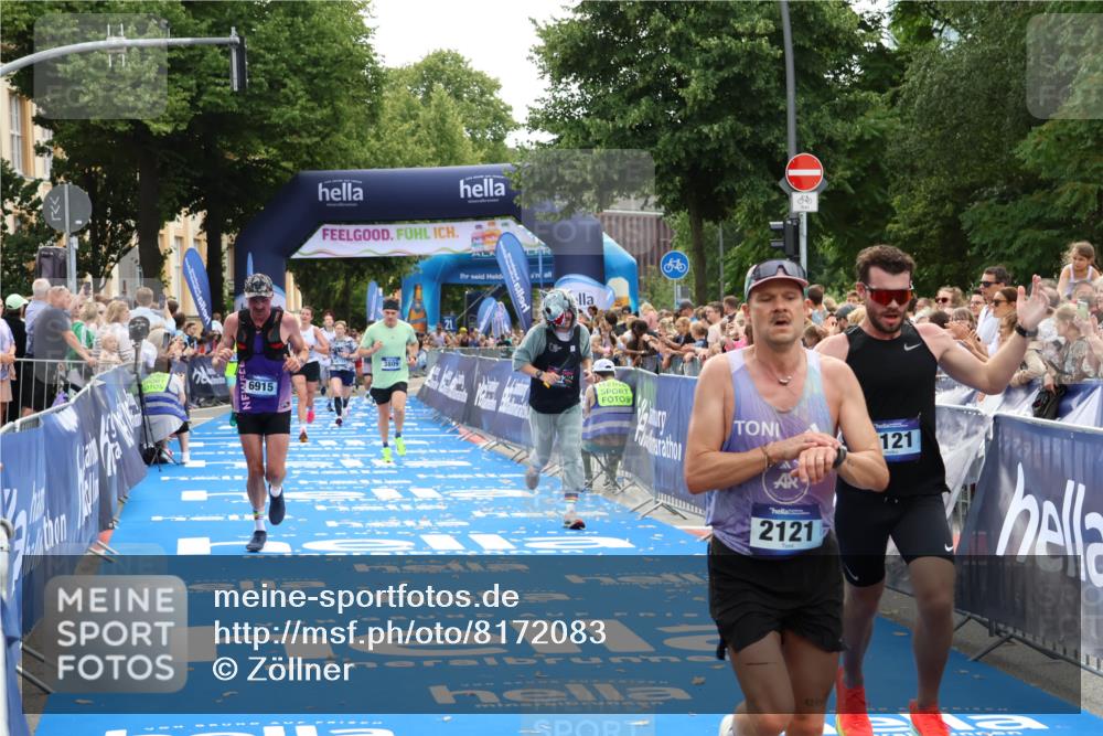 29.06.2025 - hella hamburg halbmarathon Zöllner http://msf.ph/oto/8172083 29.06.2025 10:36:41 Ziel 1571, 2121, 3809, 5092, 6915, 8121, 14622, 16523, 18038, 18733 meine-sportfotos.de