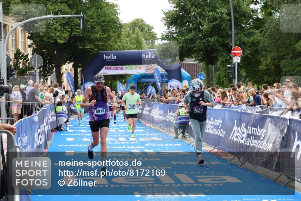 29.06.2025 - hella hamburg halbmarathon Zöllner http://msf.ph/oto/8172169 29.06.2025 10:36:42 Ziel 1571, 3809, 5092, 6915, 14622, 15621, 16523, 18038, 18733 meine-sportfotos.de