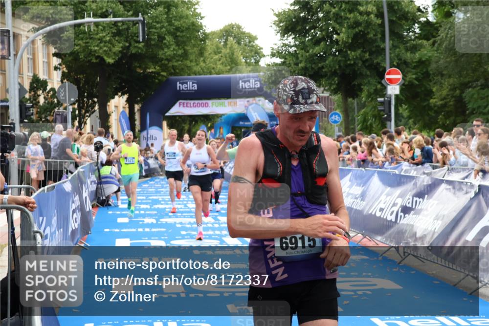 29.06.2025 - hella hamburg halbmarathon Zöllner http://msf.ph/oto/8172337 29.06.2025 10:36:44 Ziel 1571, 3809, 5092, 5961, 14622, 15621, 16523, 18038, 18733 meine-sportfotos.de