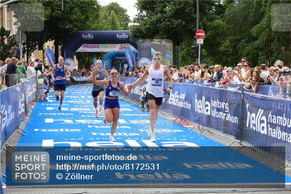 29.06.2025 - hella hamburg halbmarathon Zöllner http://msf.ph/oto/8172531 29.06.2025 10:23:32 Ziel 35, 52, 9385, 16169, 17771 meine-sportfotos.de