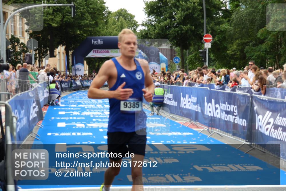 29.06.2025 - hella hamburg halbmarathon Zöllner http://msf.ph/oto/8172612 29.06.2025 10:23:35 Ziel 9385, 16169, 17771 meine-sportfotos.de