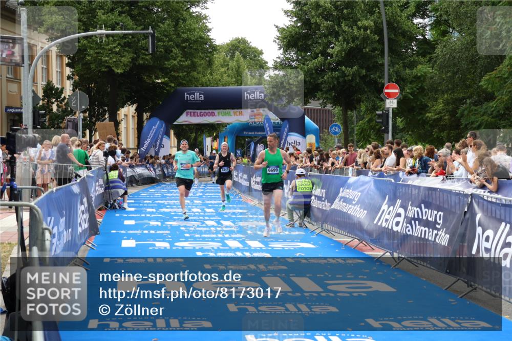 29.06.2025 - hella hamburg halbmarathon Zöllner http://msf.ph/oto/8173017 29.06.2025 10:23:52 Ziel 6699, 7963, 9447, 10780, 12360 meine-sportfotos.de