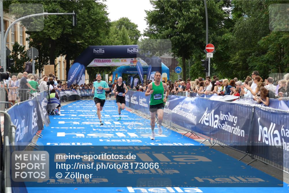 29.06.2025 - hella hamburg halbmarathon Zöllner http://msf.ph/oto/8173066 29.06.2025 10:23:53 Ziel 6699, 7963, 9447, 10780, 12360 meine-sportfotos.de