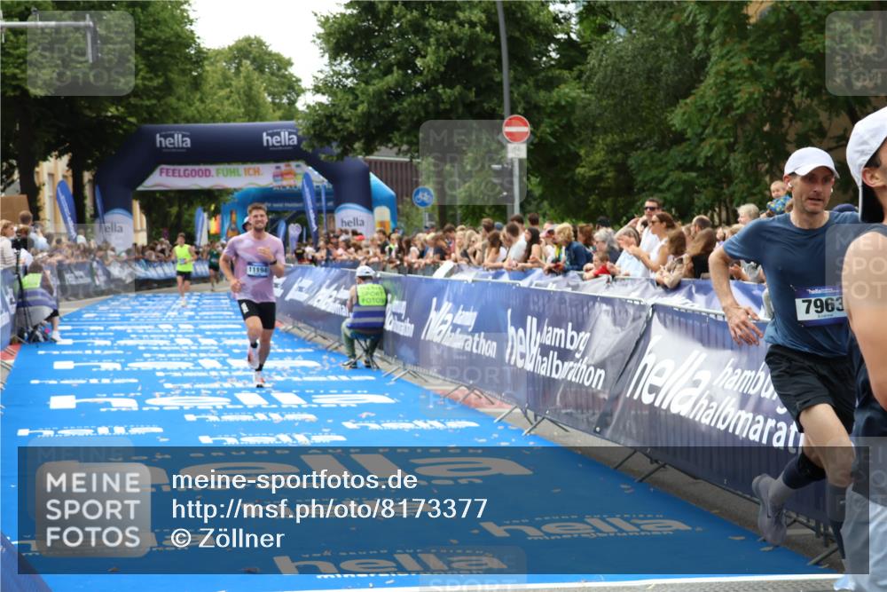 29.06.2025 - hella hamburg halbmarathon Zöllner http://msf.ph/oto/8173377 29.06.2025 10:24:01 Ziel 7963, 11194, 12360, 13440, 14753 meine-sportfotos.de