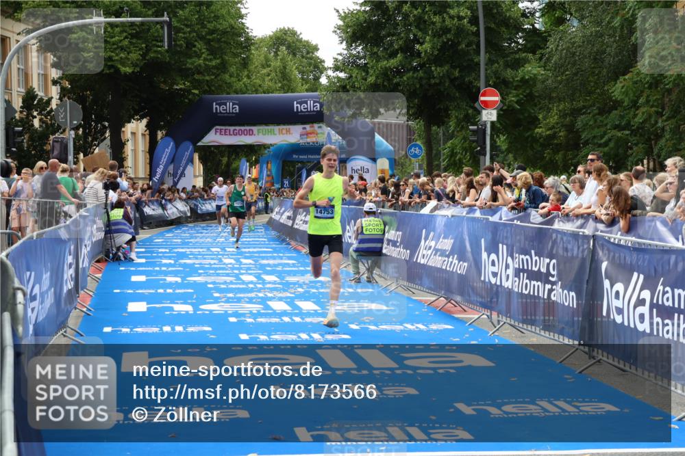 29.06.2025 - hella hamburg halbmarathon Zöllner http://msf.ph/oto/8173566 29.06.2025 10:24:07 Ziel 9269, 10234, 14753, 17614, 19041 meine-sportfotos.de