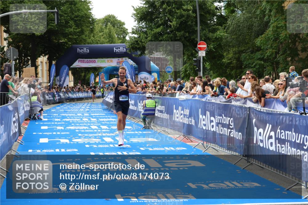 29.06.2025 - hella hamburg halbmarathon Zöllner http://msf.ph/oto/8174073 29.06.2025 10:24:26 Ziel 18695 meine-sportfotos.de