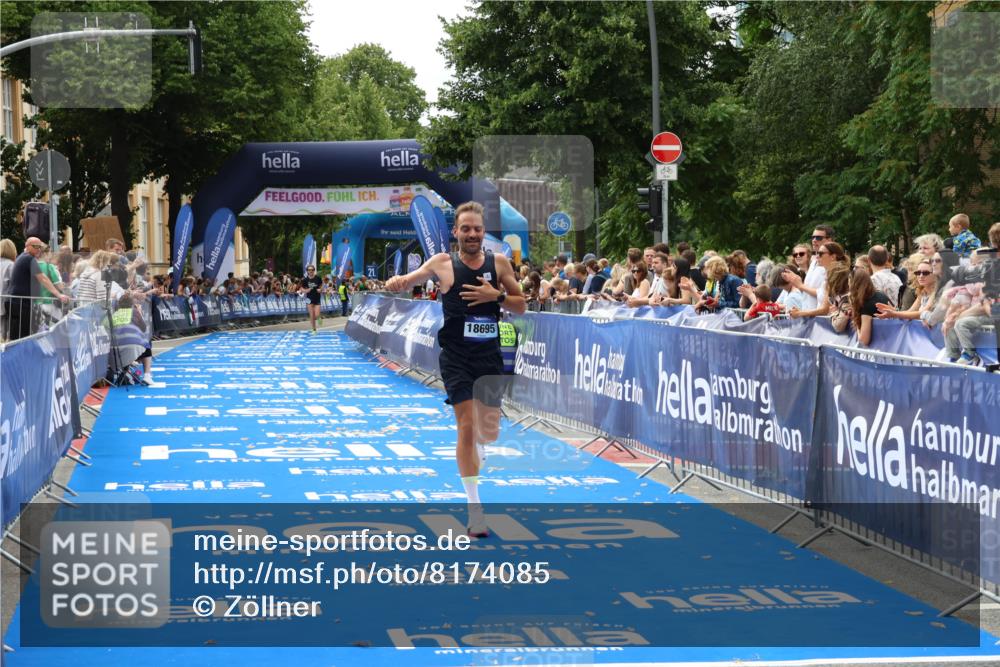29.06.2025 - hella hamburg halbmarathon Zöllner http://msf.ph/oto/8174085 29.06.2025 10:24:26 Ziel 18695 meine-sportfotos.de