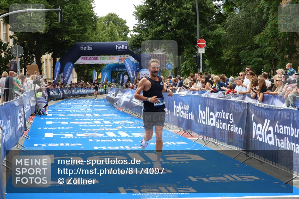 29.06.2025 - hella hamburg halbmarathon Zöllner http://msf.ph/oto/8174097 29.06.2025 10:24:27 Ziel 18695 meine-sportfotos.de