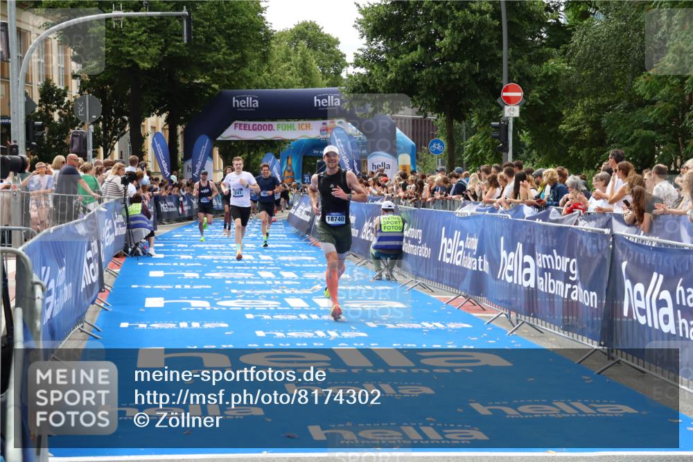 29.06.2025 - hella hamburg halbmarathon Zöllner http://msf.ph/oto/8174302 29.06.2025 10:24:51 Ziel 1241, 1271, 7142, 11678, 13872, 16361, 18740 meine-sportfotos.de