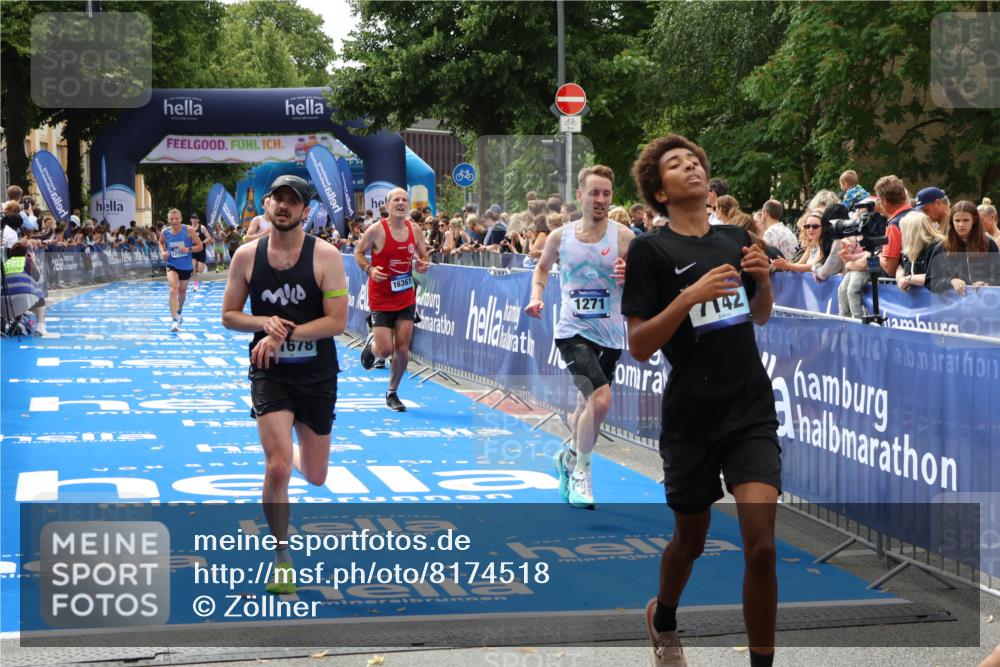 29.06.2025 - hella hamburg halbmarathon Zöllner http://msf.ph/oto/8174518 29.06.2025 10:24:57 Ziel 1271, 7142, 10867, 11678, 13872, 14836, 16361, 17752 meine-sportfotos.de