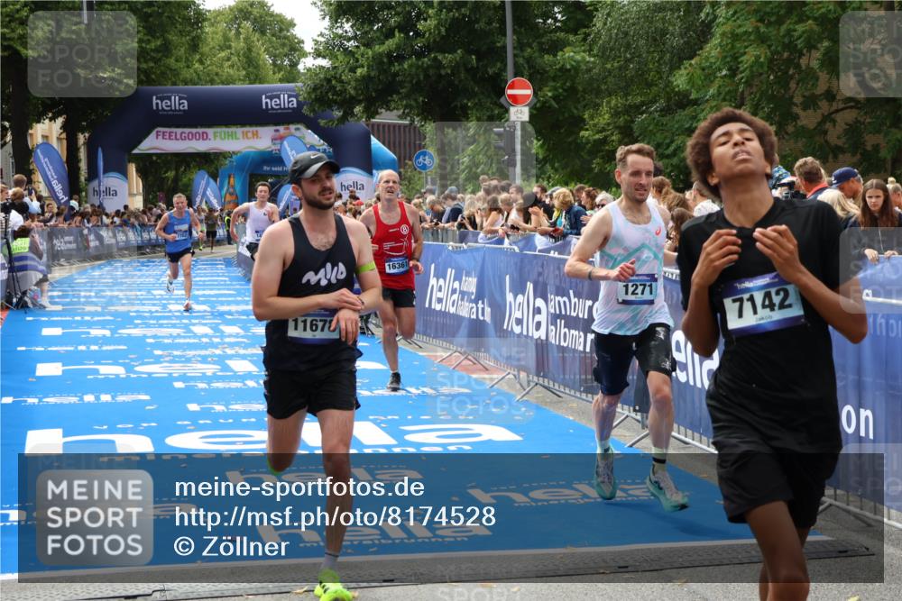29.06.2025 - hella hamburg halbmarathon Zöllner http://msf.ph/oto/8174528 29.06.2025 10:24:58 Ziel 1271, 7142, 10867, 11678, 14836, 16361, 17752 meine-sportfotos.de