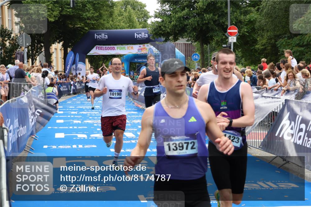 29.06.2025 - hella hamburg halbmarathon Zöllner http://msf.ph/oto/8174787 29.06.2025 10:37:19 Ziel 4860, 5003, 10190, 11423, 12900, 13972, 14459, 15178, 17137, 17726 meine-sportfotos.de