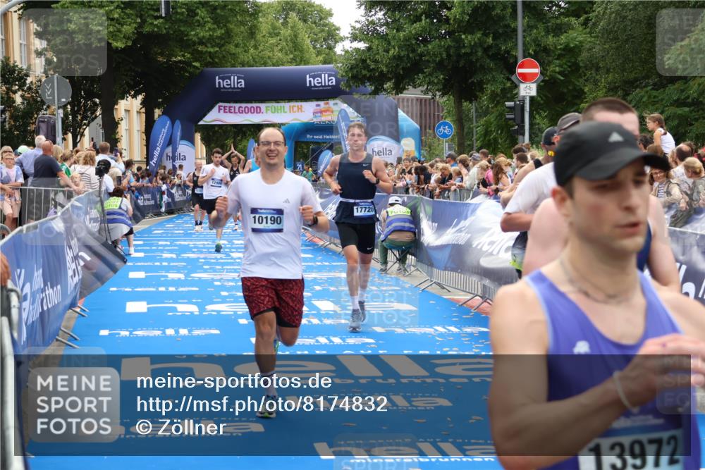 29.06.2025 - hella hamburg halbmarathon Zöllner http://msf.ph/oto/8174832 29.06.2025 10:37:19 Ziel 4860, 5003, 10190, 11423, 12900, 13972, 14459, 15178, 17137, 17726 meine-sportfotos.de