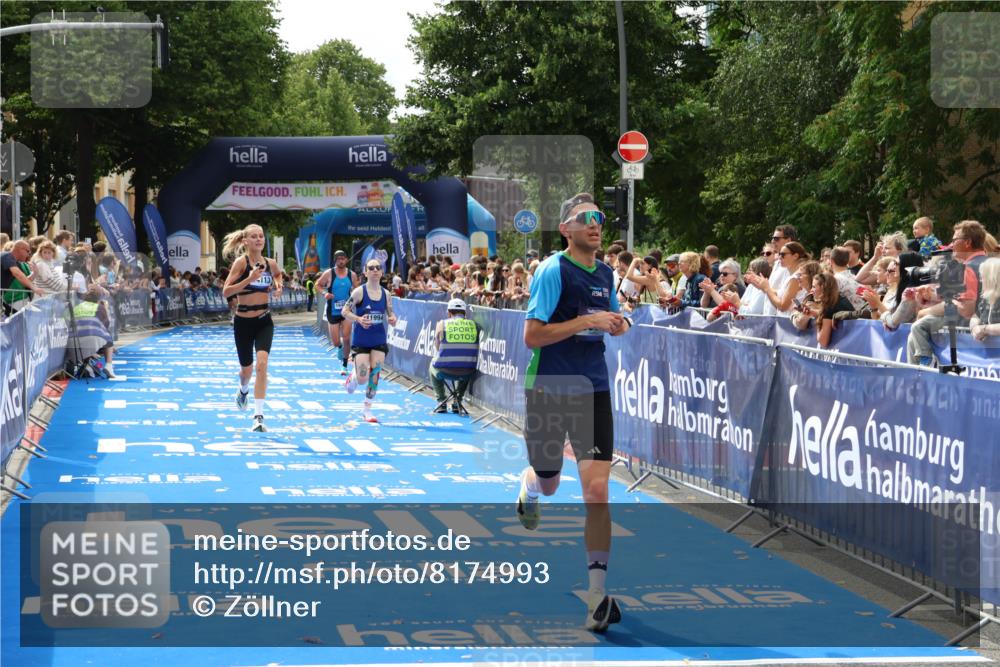 29.06.2025 - hella hamburg halbmarathon Zöllner http://msf.ph/oto/8174993 29.06.2025 10:25:18 Ziel 8376, 11994, 13913, 14113, 16484 meine-sportfotos.de