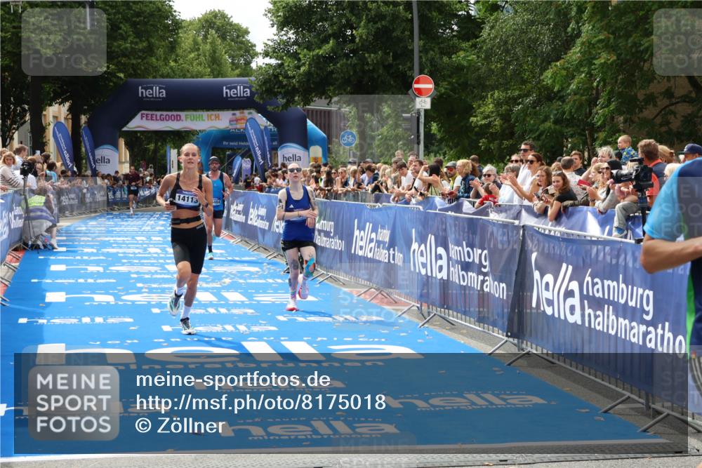 29.06.2025 - hella hamburg halbmarathon Zöllner http://msf.ph/oto/8175018 29.06.2025 10:25:19 Ziel 8376, 11994, 14113, 16484 meine-sportfotos.de