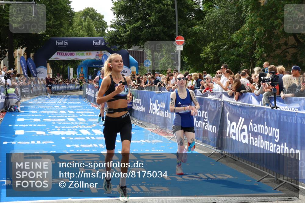 29.06.2025 - hella hamburg halbmarathon Zöllner http://msf.ph/oto/8175034 29.06.2025 10:25:20 Ziel 11994, 14113, 16484 meine-sportfotos.de