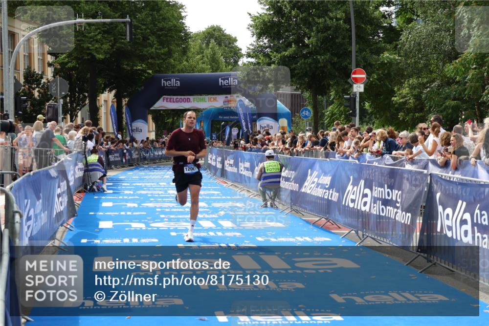 29.06.2025 - hella hamburg halbmarathon Zöllner http://msf.ph/oto/8175130 29.06.2025 10:25:28 Ziel 12067 meine-sportfotos.de
