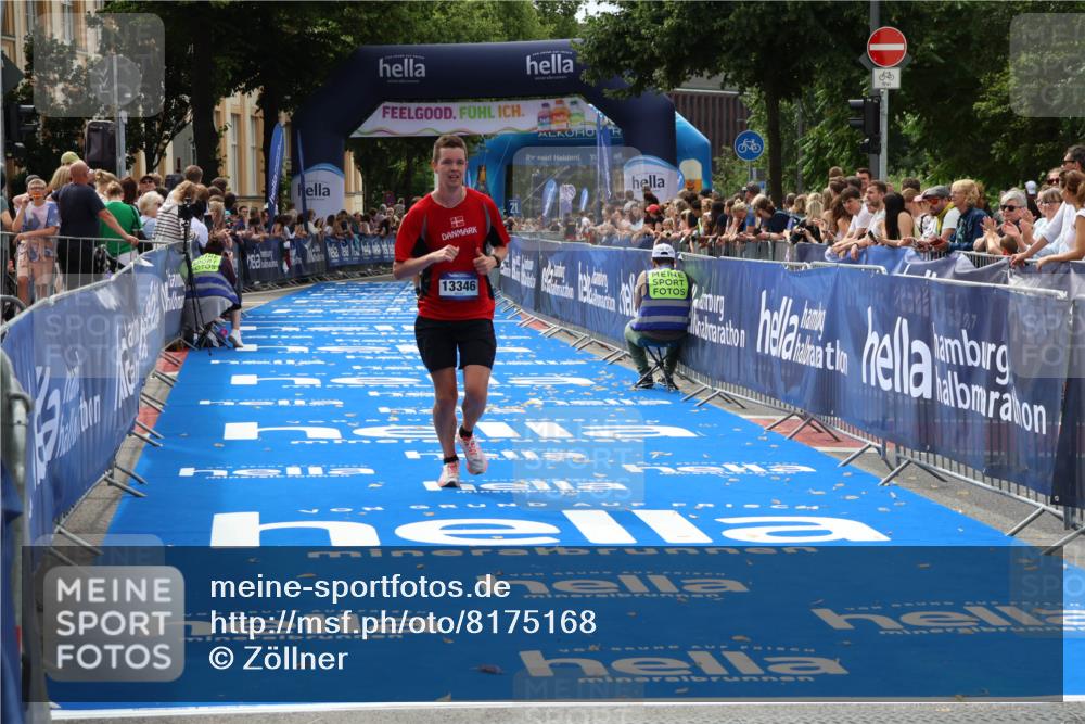 29.06.2025 - hella hamburg halbmarathon Zöllner http://msf.ph/oto/8175168 29.06.2025 10:25:37 Ziel 4338, 13346 meine-sportfotos.de