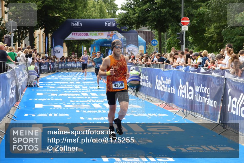 29.06.2025 - hella hamburg halbmarathon Zöllner http://msf.ph/oto/8175255 29.06.2025 10:25:45 Ziel 4338, 11228, 14107 meine-sportfotos.de