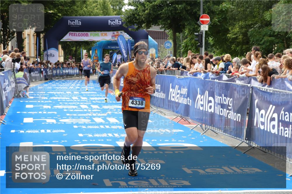 29.06.2025 - hella hamburg halbmarathon Zöllner http://msf.ph/oto/8175269 29.06.2025 10:25:45 Ziel 4338, 11228, 14107 meine-sportfotos.de