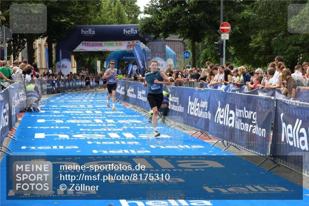 29.06.2025 - hella hamburg halbmarathon Zöllner http://msf.ph/oto/8175310 29.06.2025 10:25:47 Ziel 11228, 14107 meine-sportfotos.de