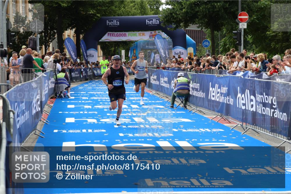 29.06.2025 - hella hamburg halbmarathon Zöllner http://msf.ph/oto/8175410 29.06.2025 10:25:56 Ziel 9767, 10468, 17258, 18692 meine-sportfotos.de