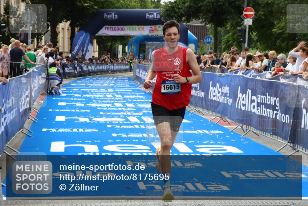 29.06.2025 - hella hamburg halbmarathon Zöllner http://msf.ph/oto/8175695 29.06.2025 10:26:14 Ziel 16615 meine-sportfotos.de