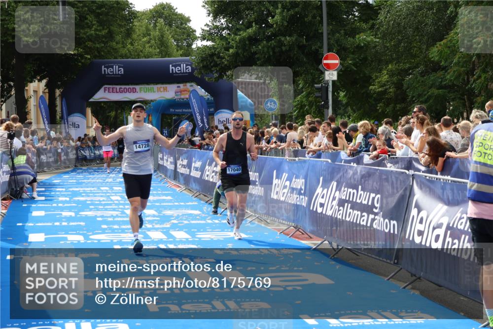 29.06.2025 - hella hamburg halbmarathon Zöllner http://msf.ph/oto/8175769 29.06.2025 10:26:34 Ziel 14728, 17040 meine-sportfotos.de